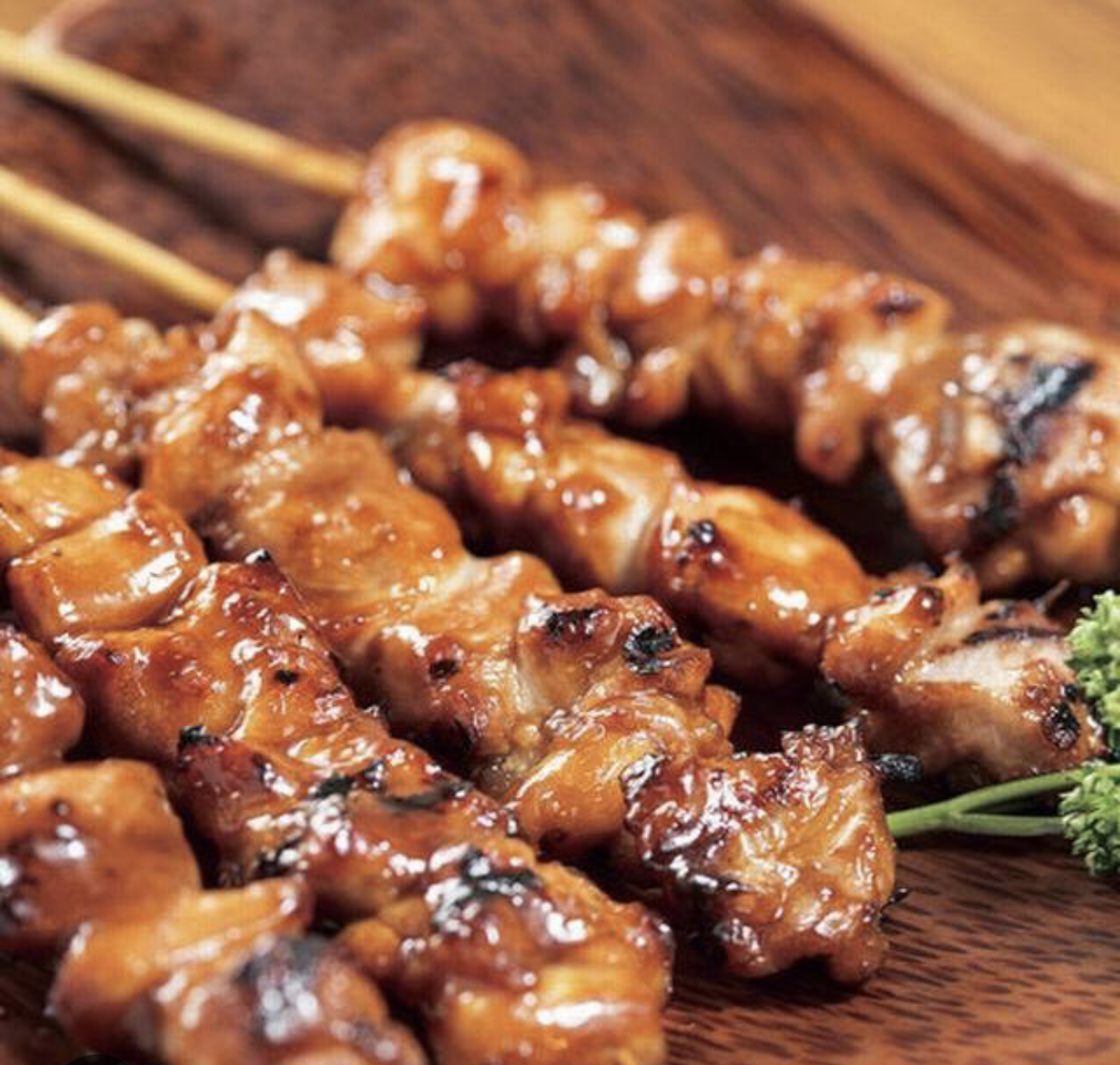 炭燒雞⾁串 (12串)