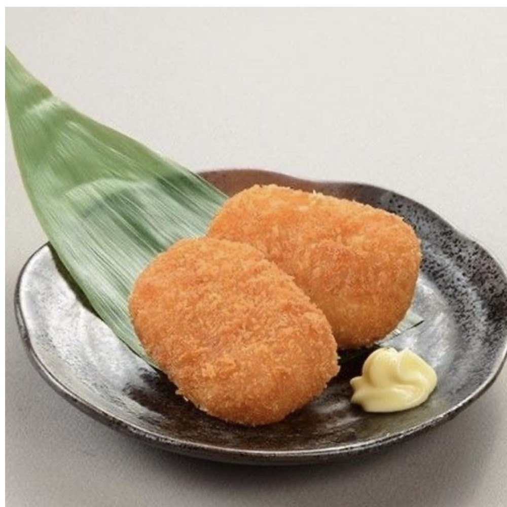 炸⽇本蟹⾁忌廉薯餅 (8件)