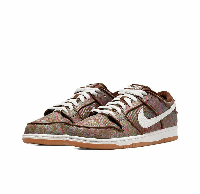 iSNEAKERS｜Nike SB Dunk Low "Brown Paisley" 棕色腰果花變形蟲 DH7534-200
