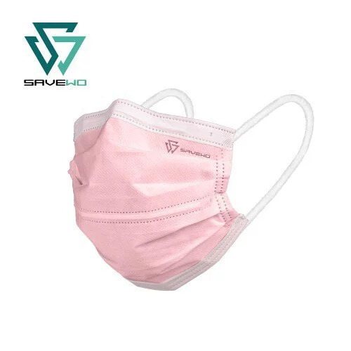 * R 標準碼 * SAVEWO PREMIUMMASK 常規版粉紅色 160MM*95MM（30片/盒 ，獨立包裝）