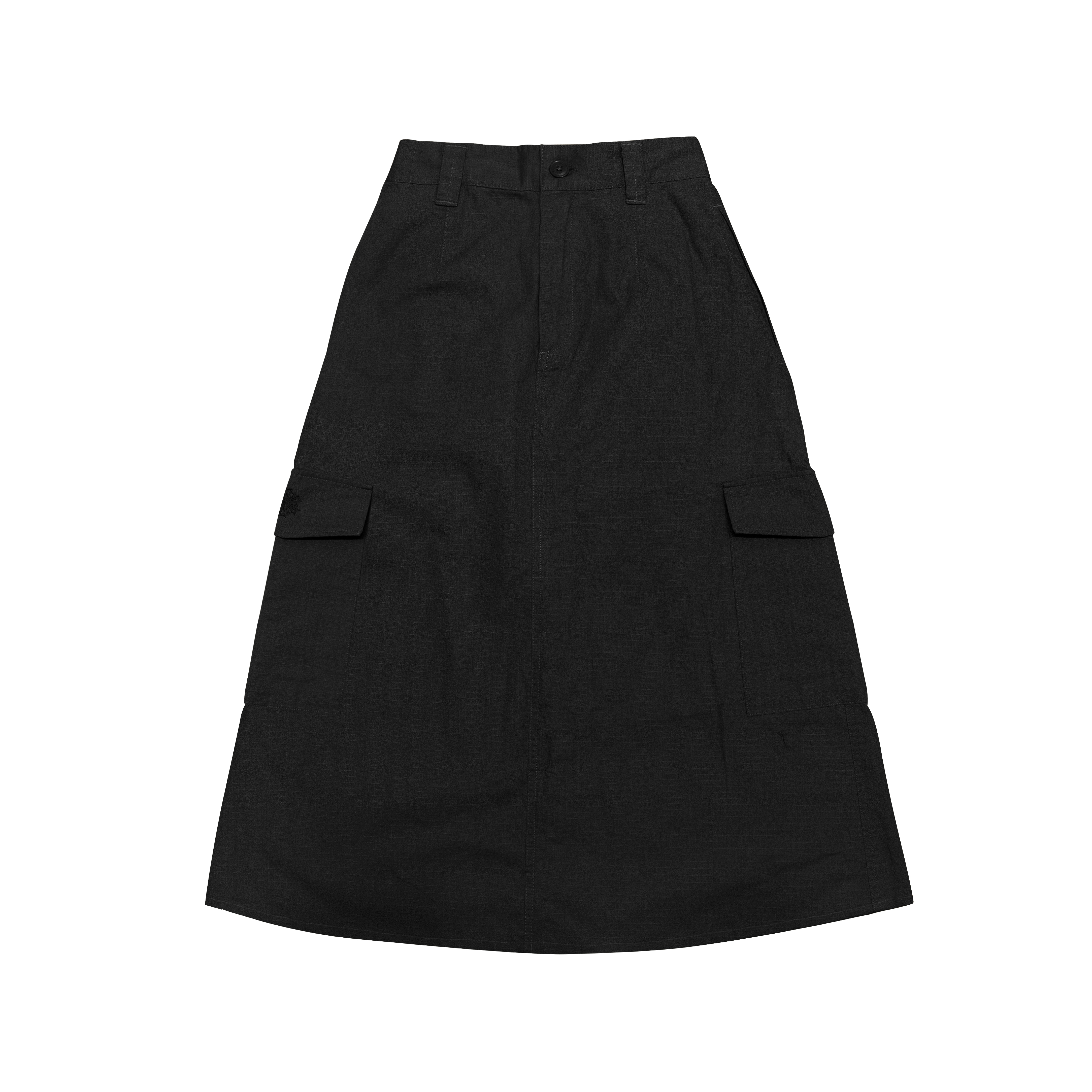 山系極黑拼布長裙 (女裝)