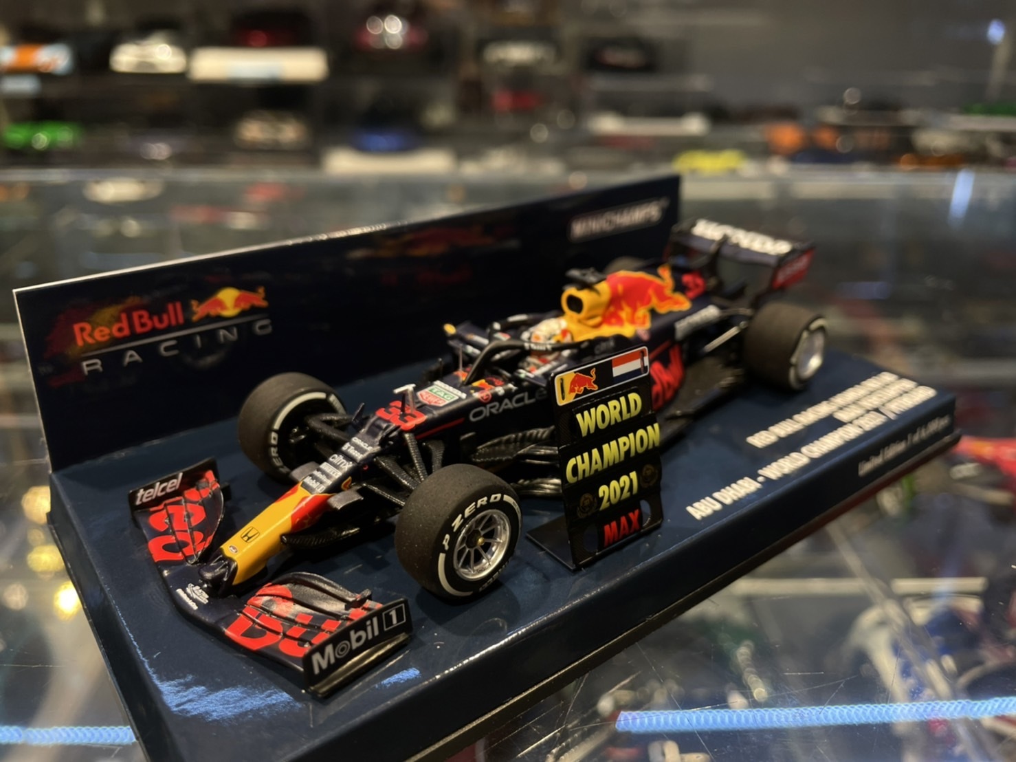 MINICHAMPS Red Bull Honda RB16B #33 Abu Dhabi 1/43