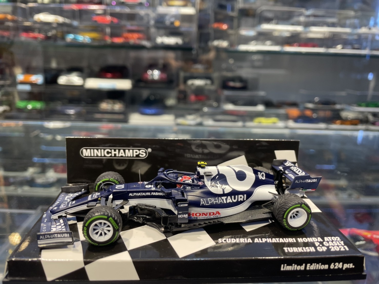 MINICHAMPS Alpha Tauri Honda AT2 #10 Turkish 1/43