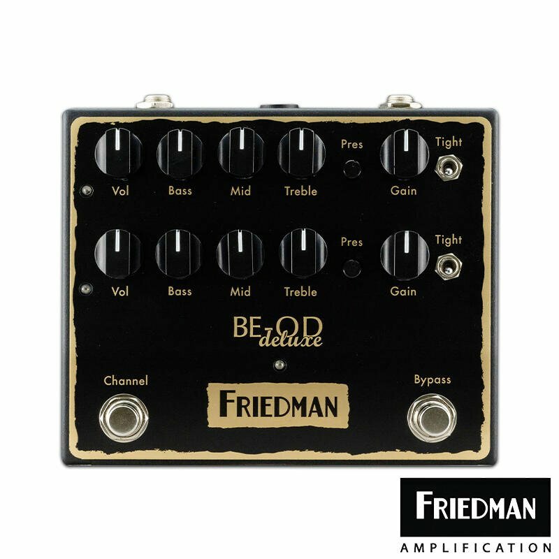 Friedman Amplification BE-OD Overdrive Guitar Effects Pedal [並行輸入-