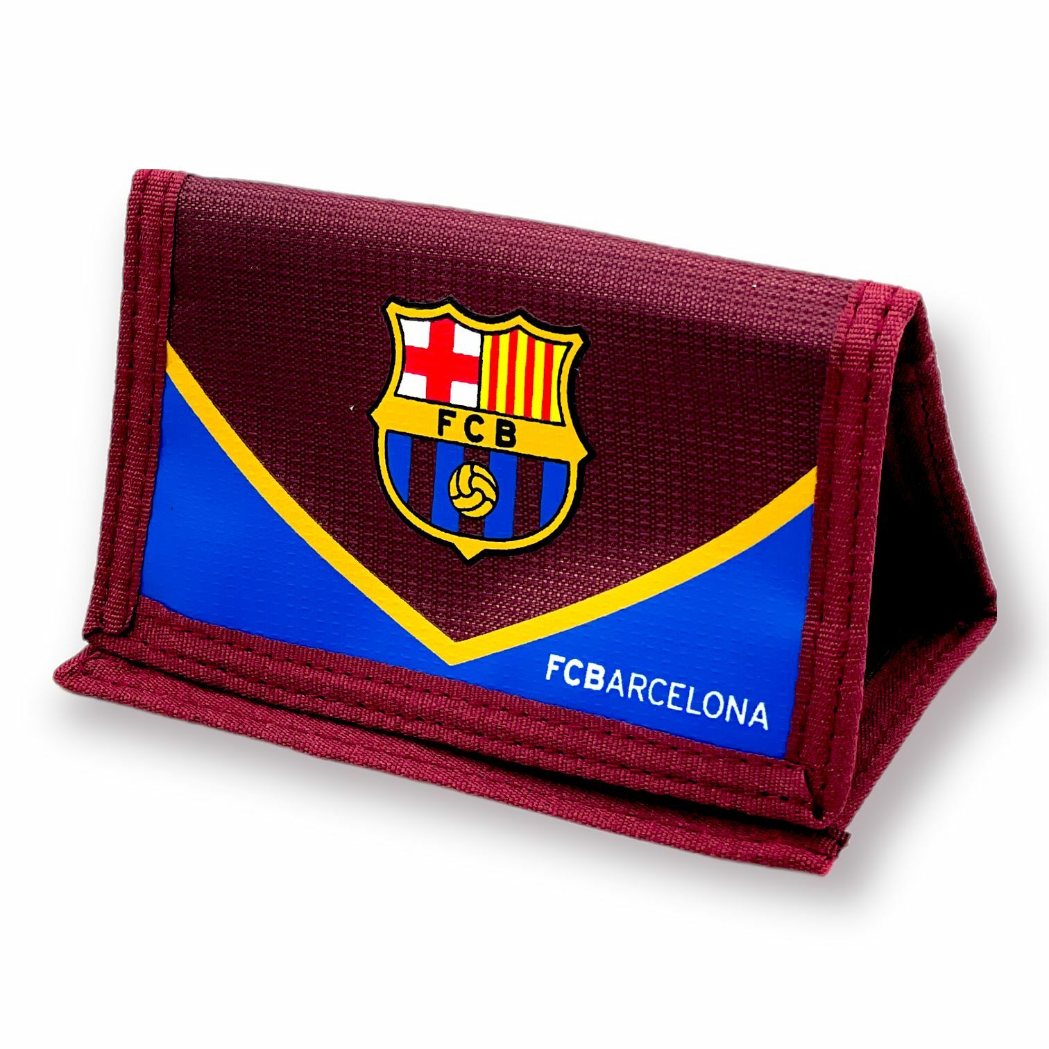 巴塞隆拿藍紅中間會徽運動銀包