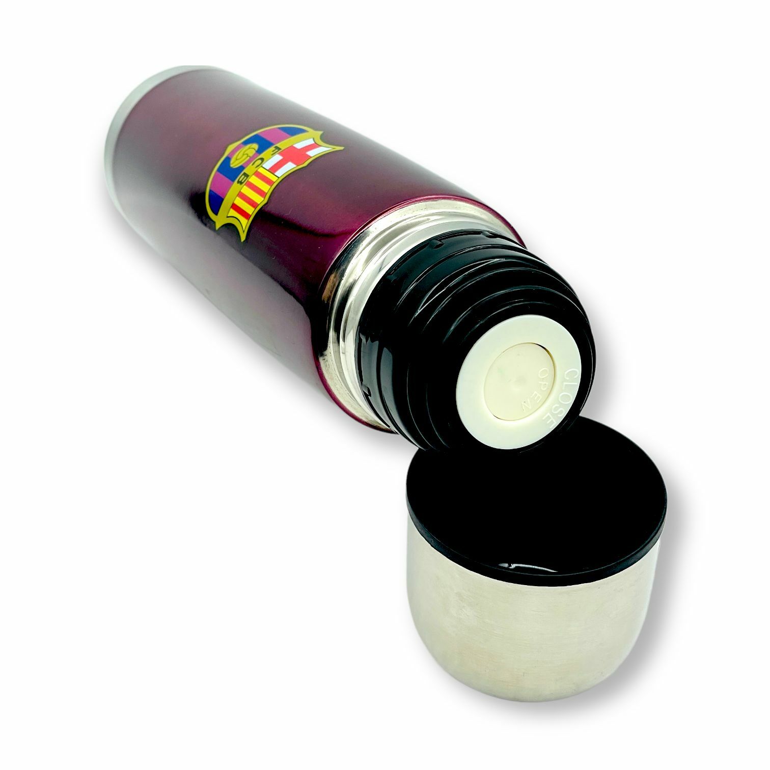 巴塞隆拿紫色保溫瓶