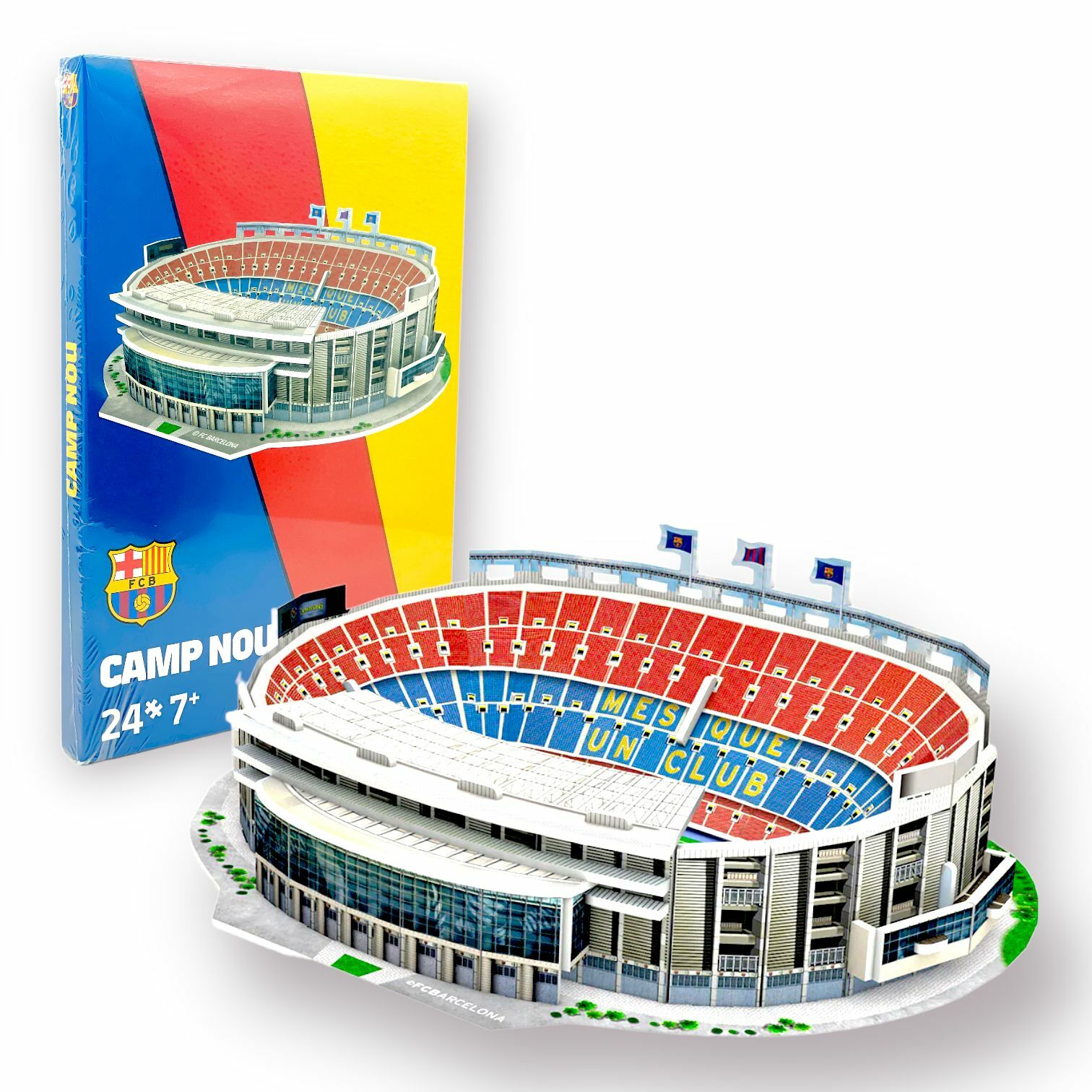 巴塞隆拿3D立體魯營球場拼圖(迷你)