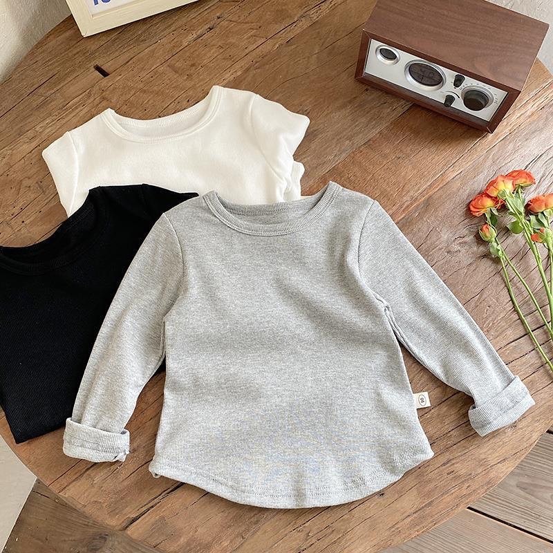 彈力螺紋百搭上衣