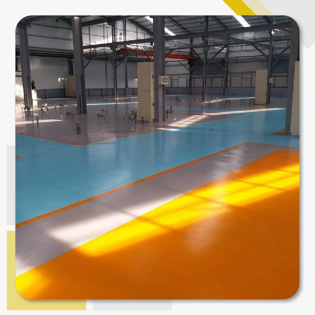 華興螺絲工業自走車地坪工程