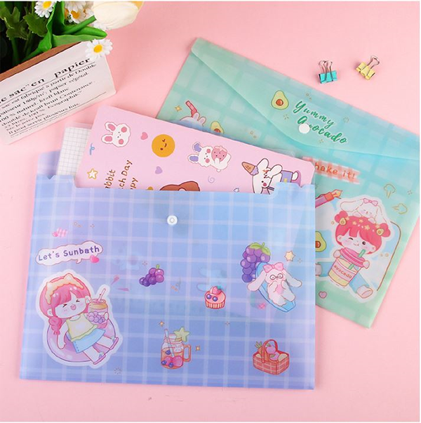 A4小清新文件袋 D198