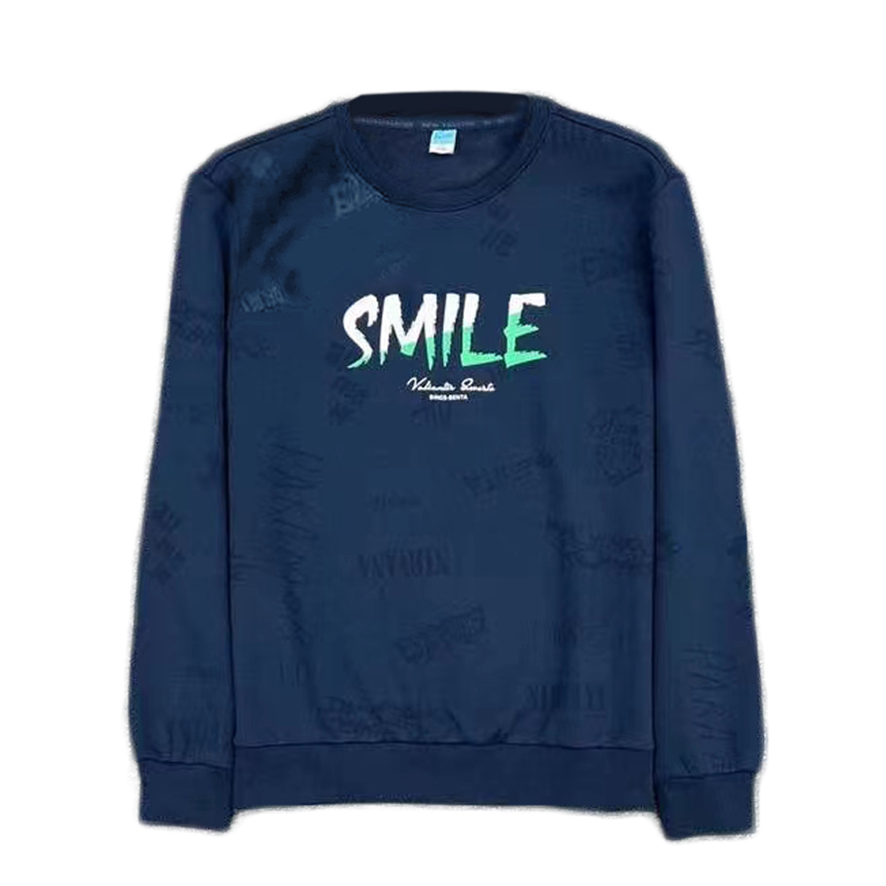 加絨圓領長袖上衣 男款 (2色) 保暖/舒適透氣/登山健行/休閒 01CSQ21909