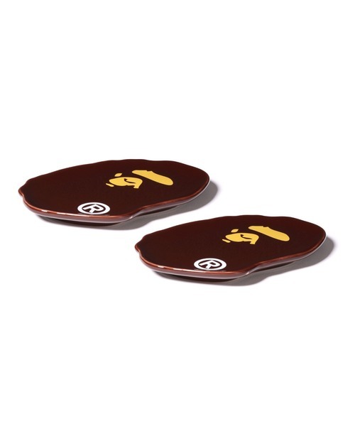 BAPE APE HEAD SMALL PLATE TWO PIECE SET 盤子 大頭 現貨