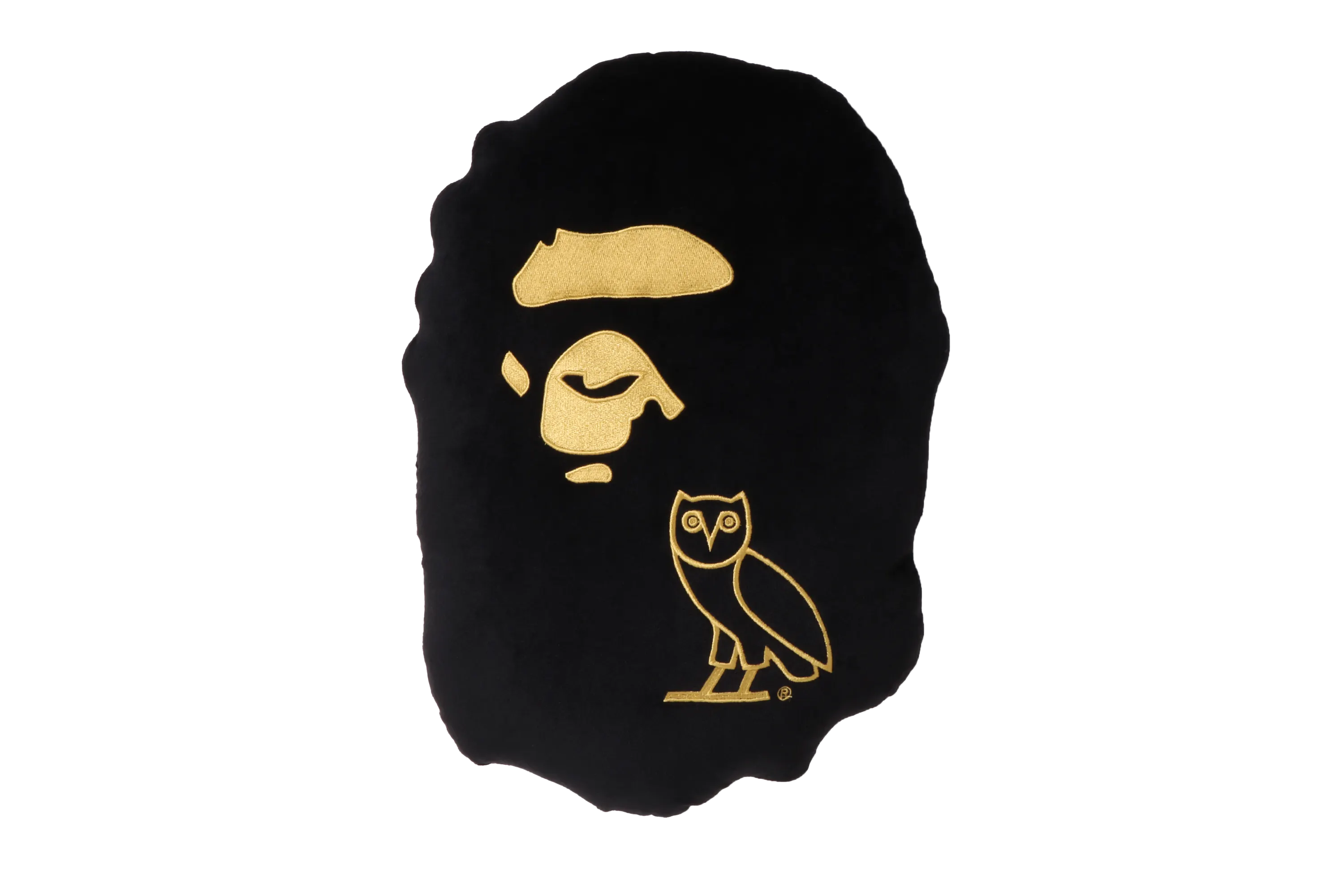2022AW A BATHING APE BAPE OVO APE HEAD CUSHION 聯名 貓頭鷹 大頭 抱枕 現貨