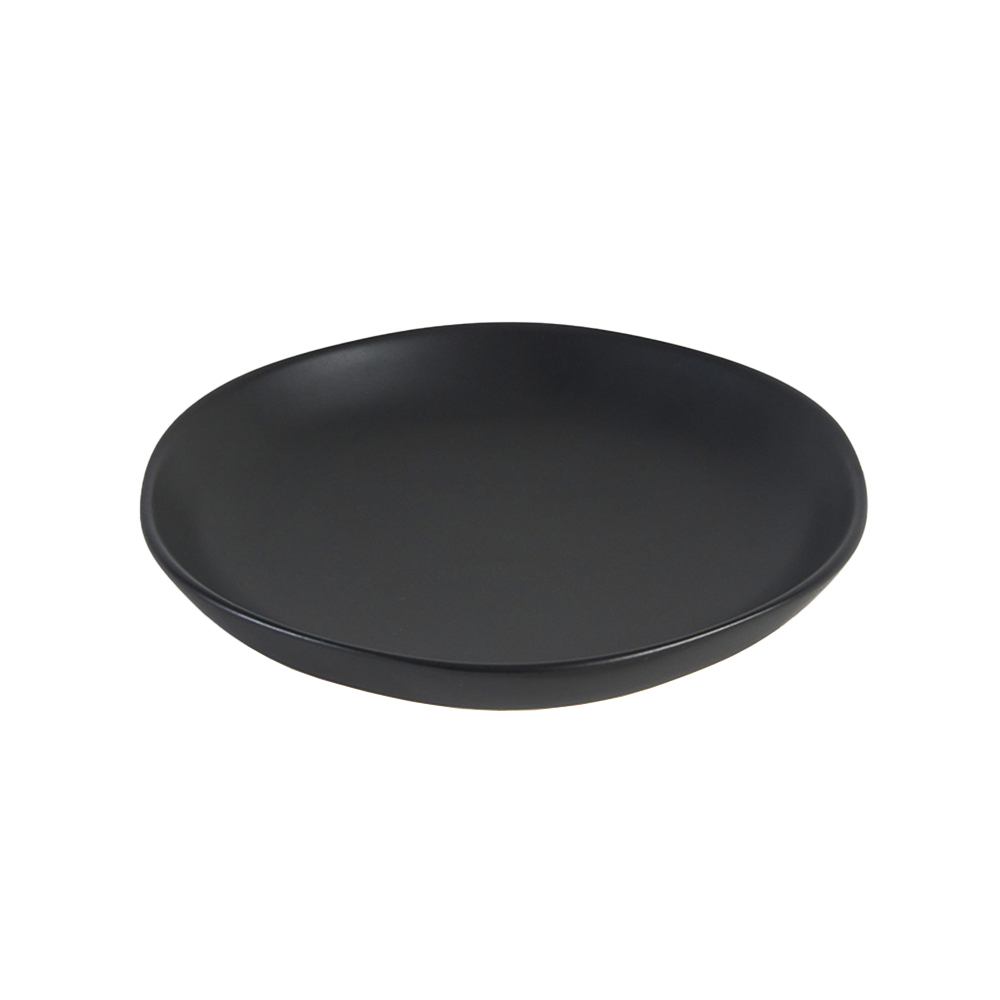 KOGA │ 陶質六角中盤 (尖山黑)