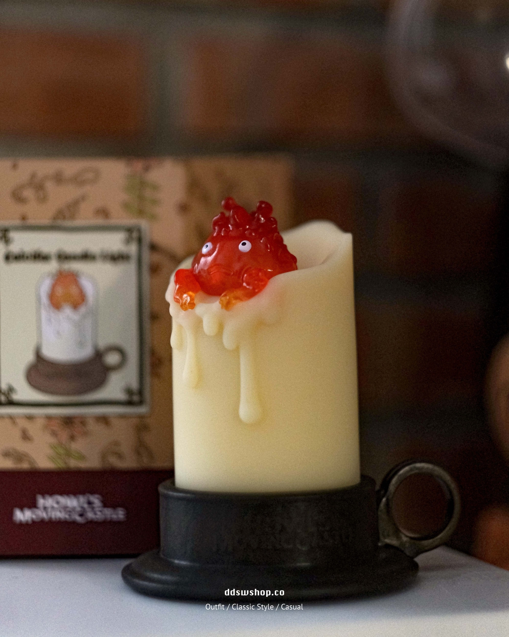 霍爾的移動城堡 卡西法 蠟燭燈 小燈 夜燈