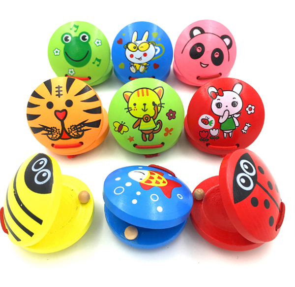 奧爾夫音樂器動物響板 木制 xb158