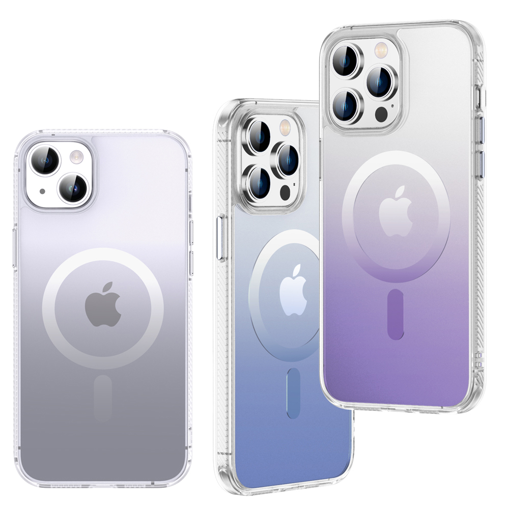 TOTU 拓途 iPhone 13/14/14 Plus/14 Pro/14 Pro Max 手機殼防摔殼保護殼磁吸漸層 幻彩
