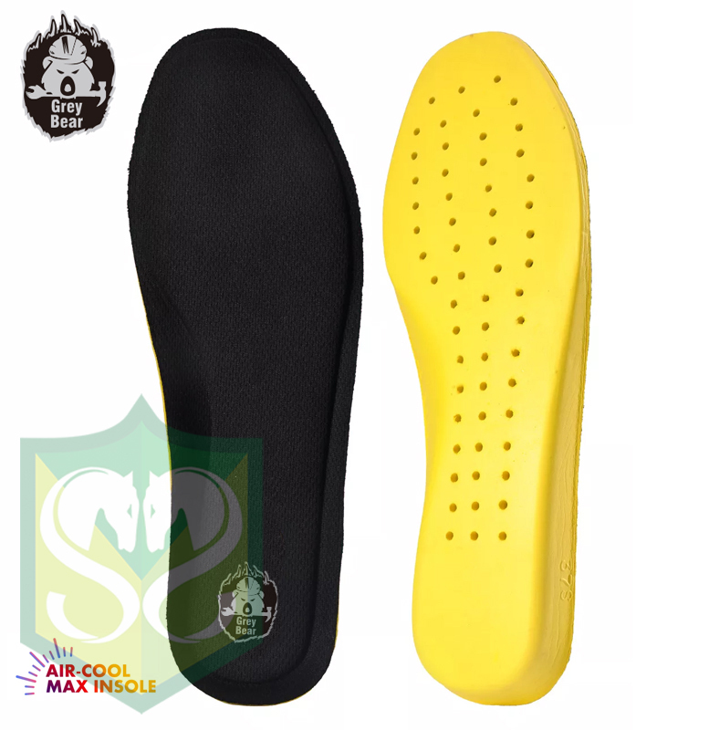 GreyBear anti-static breathable shock-absorbing memory foam insole