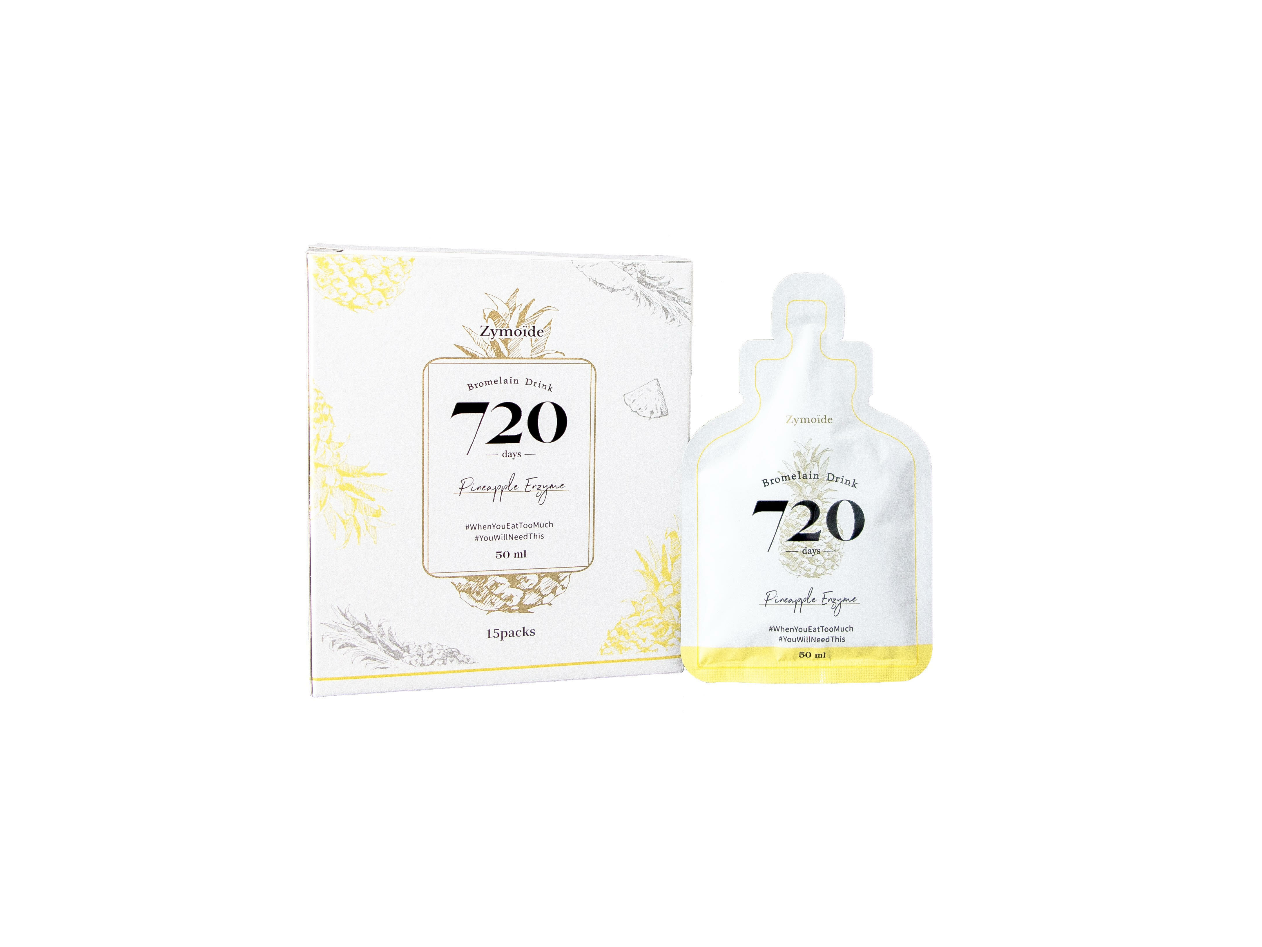 【Zymoïde】720鳳梨酵素飲 (50ml/包；15包/盒)