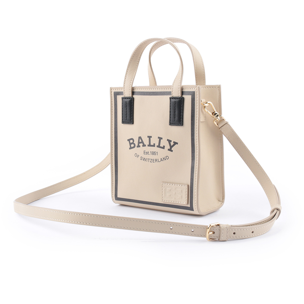 【BALLY】Crystalia XS 小牛皮迷你二用托特包