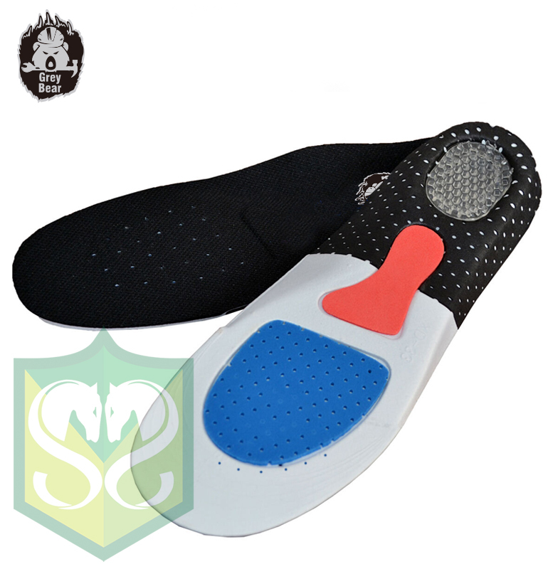 GreyBear 3D Arch Support Shock Absorbing Pressure Relief Insole