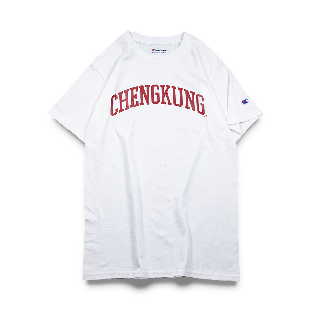 Champion® 成功大學 NCKU 經典校名款 T-Shirt - (白色)