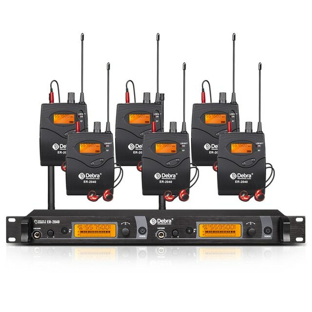 Debra Audio 無線UHF 舞台入耳式監聽套裝