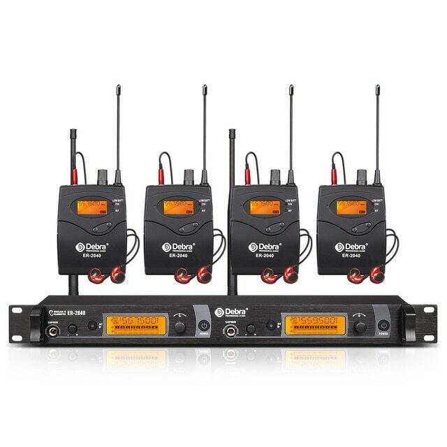 Debra Audio 無線UHF 舞台入耳式監聽套裝
