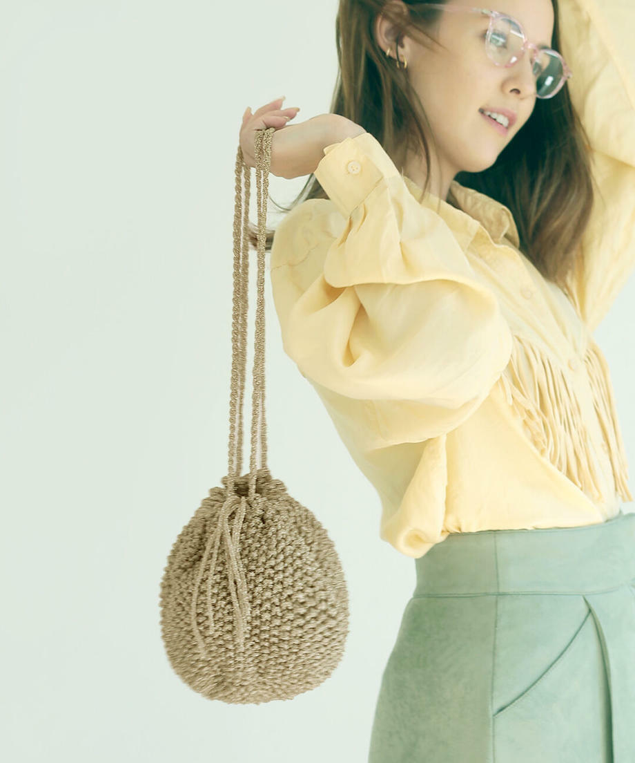 Moss stitch bag材料包