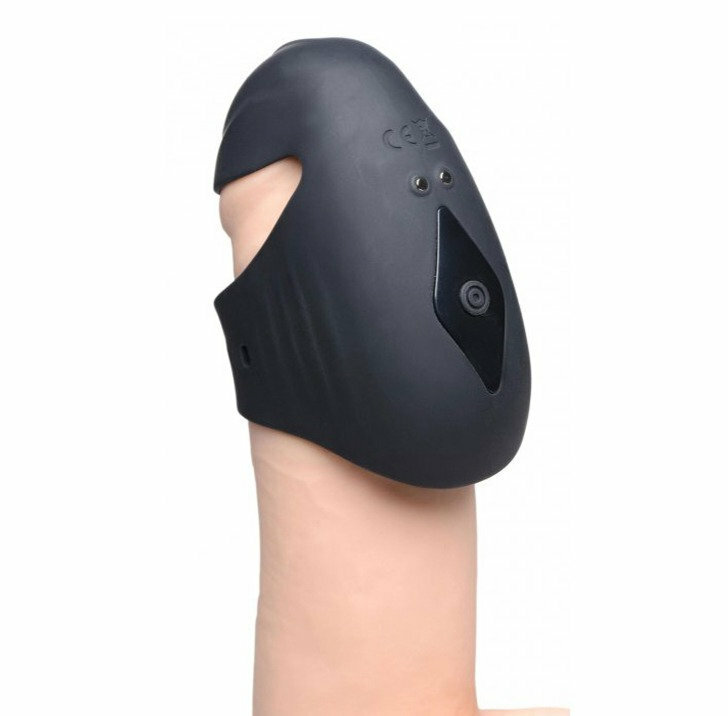 〔可訓練持久力〕PureJoy 波比 穿戴式陽具震動器 (黑色)