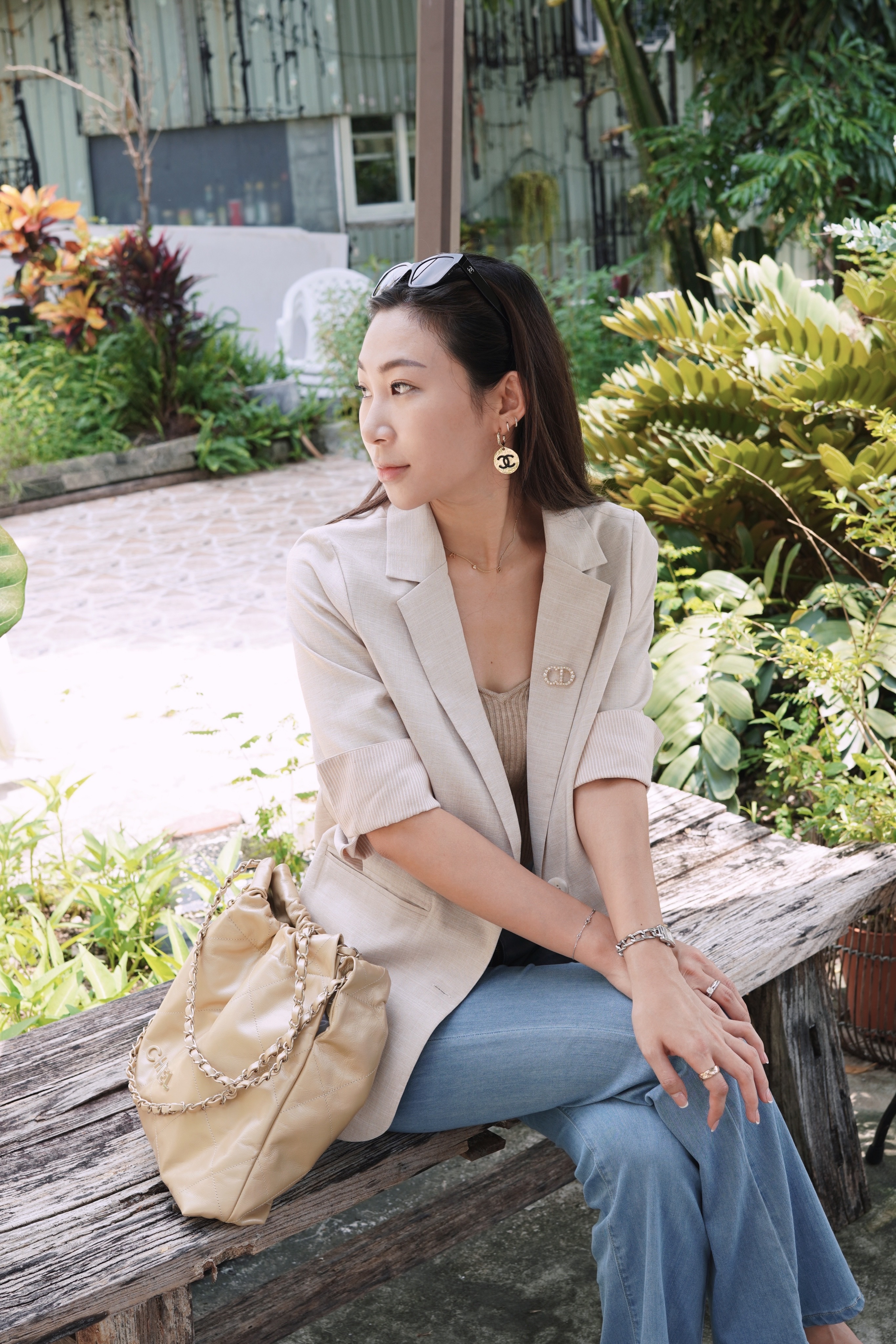 隨性薄西裝外套