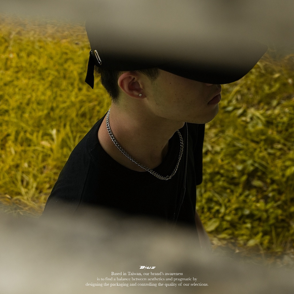 【BLUZ】ᴋʀ鑽石扣細版項鍊 古巴鏈