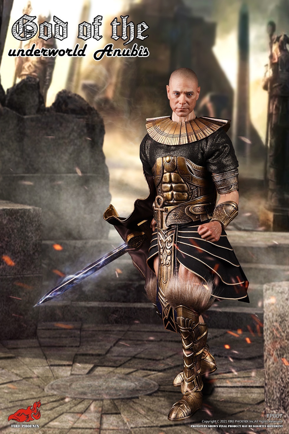Fire Phoenix : 1/6 冥界守護神 - 阿努比斯