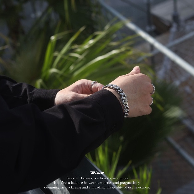 【BLUZ】316L 古巴手鍊
