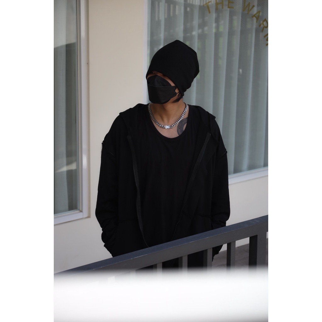 【BLUZ】12mm 鑽石扣古巴項鍊 加密 鈦鋼 醫療鋼 316L