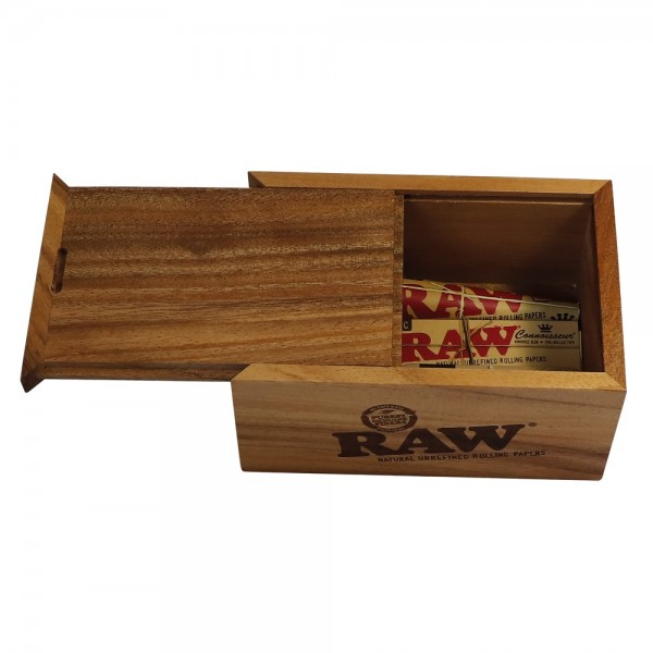 🇪🇸RAW - Acacia Wood Box With Slide Top 木頭收納盒