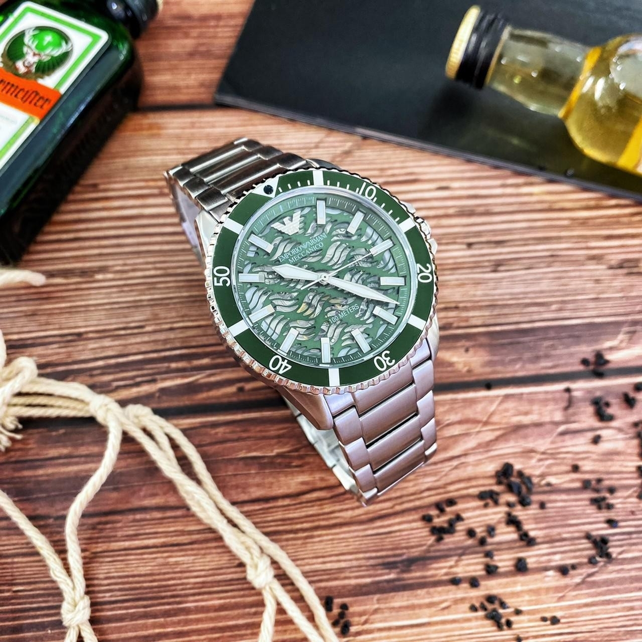 【EMPORIO ARMANI】AR60061 42mm Modern Watch