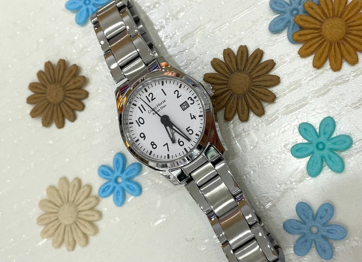 【Roven Dino羅梵迪諾】全數字簡約風格女錶 RD9812 28mm 現代鐘錶