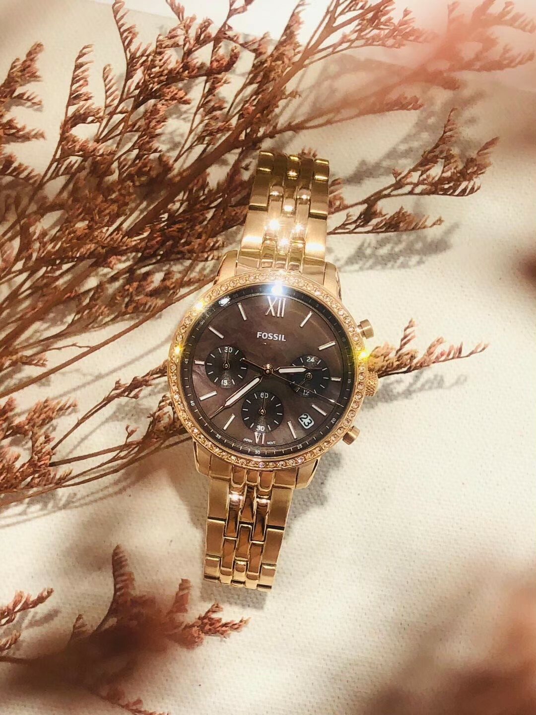 【Fossil】Neutra 輕奢雅致計時女錶ES5218 36mm 現代鐘錶