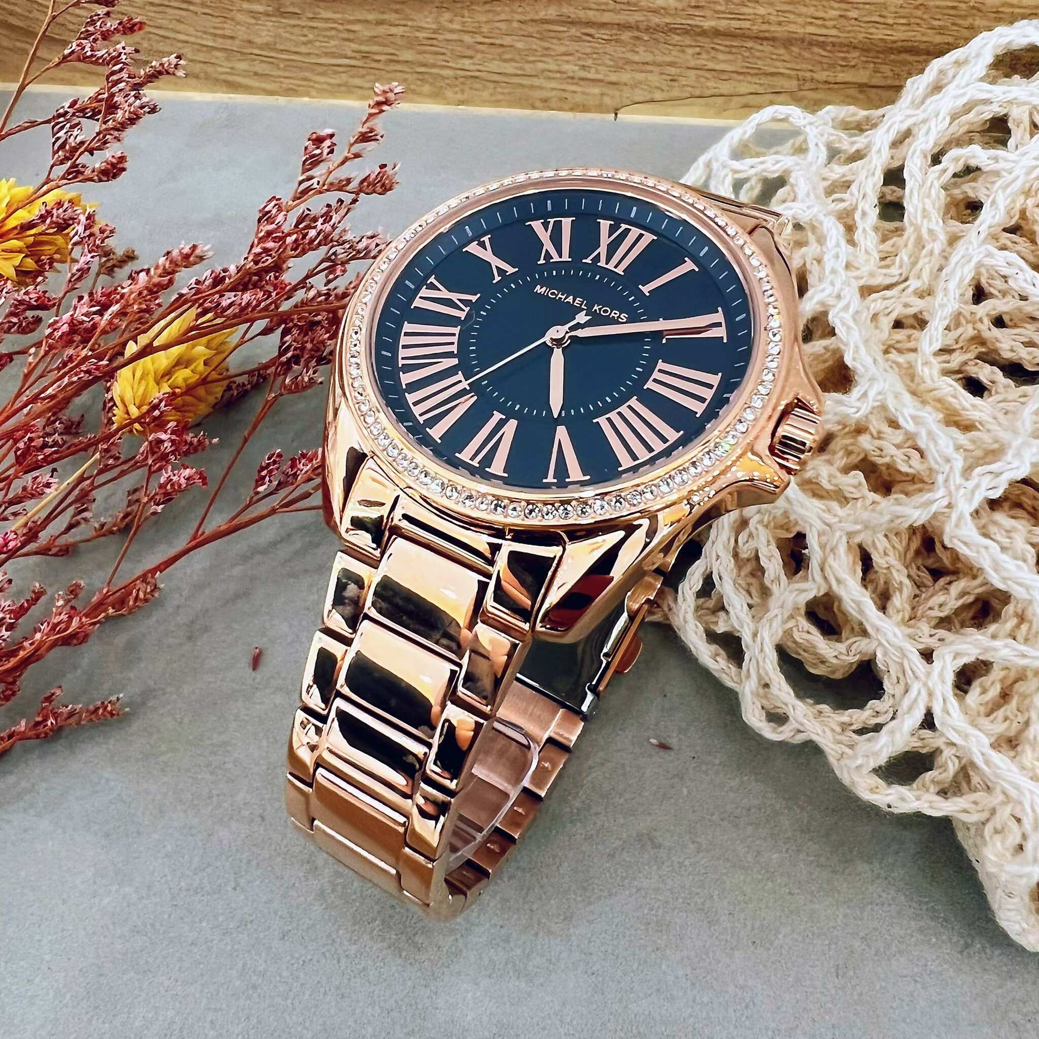 【MICHAEL KORS】高貴典雅晶鑽腕錶 MK6930 38mm 現代鐘錶