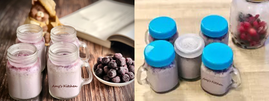 【藍莓鮮奶酪】 Blueberry Fresh Cheese