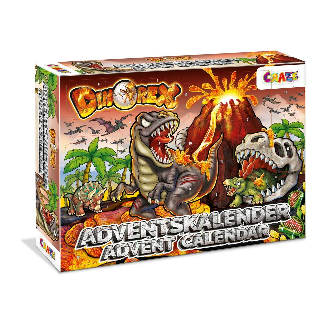 德國CRAZE戳戳樂降臨曆 恐龍