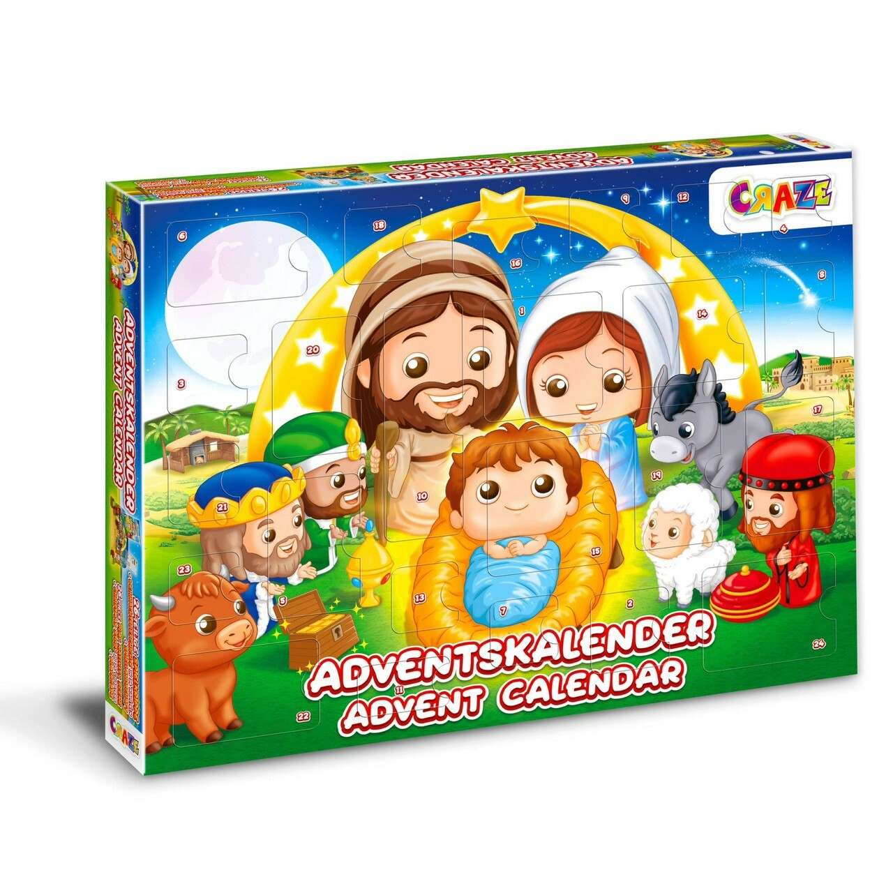 德國CRAZE戳戳樂降臨曆 耶穌誕生