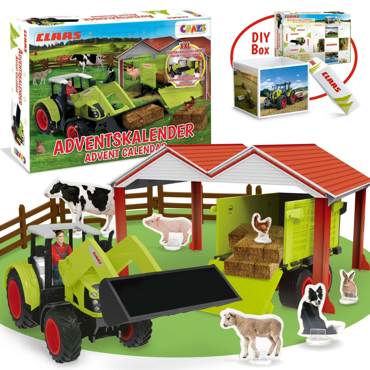 德國CRAZE戳戳樂降臨曆 農場動物園