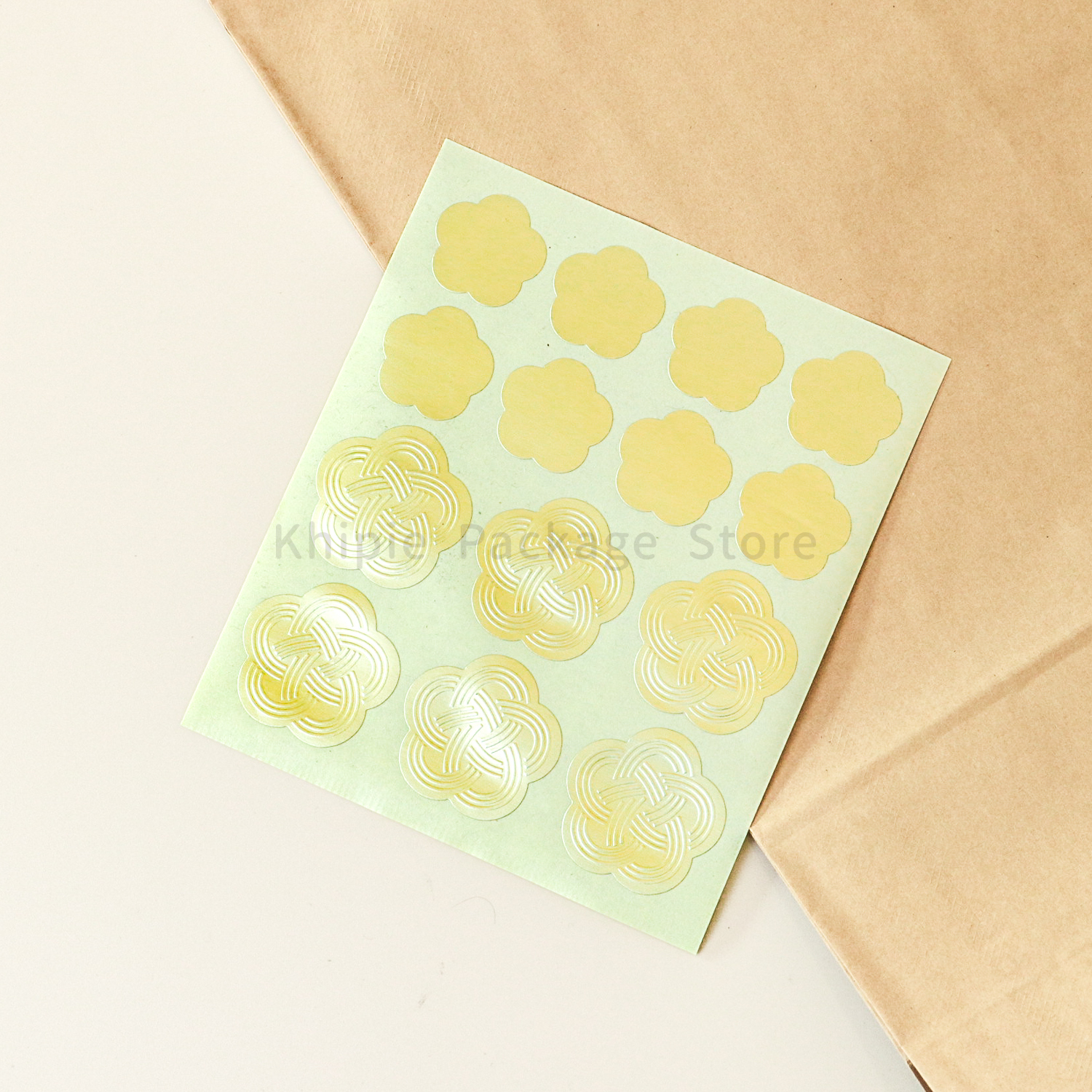 裝飾貼紙｜花結