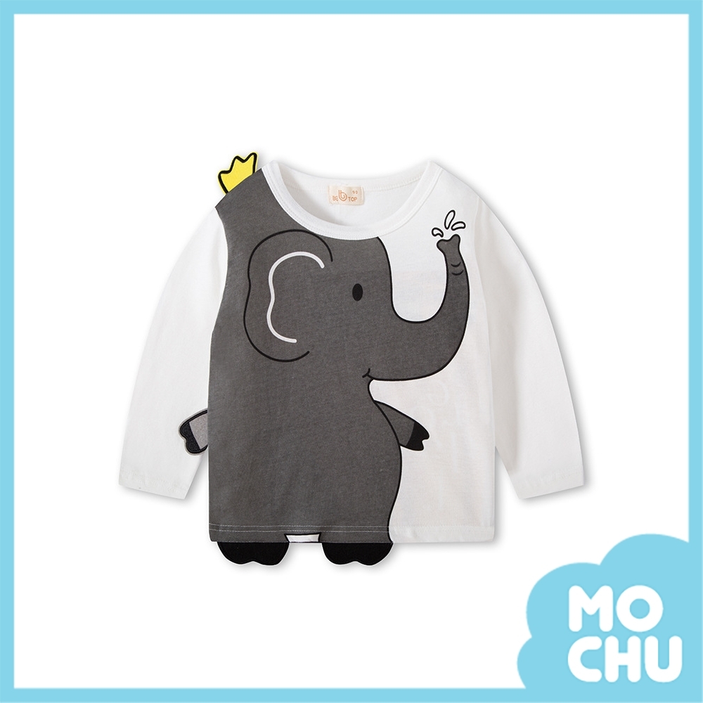 皇冠大象長袖上衣