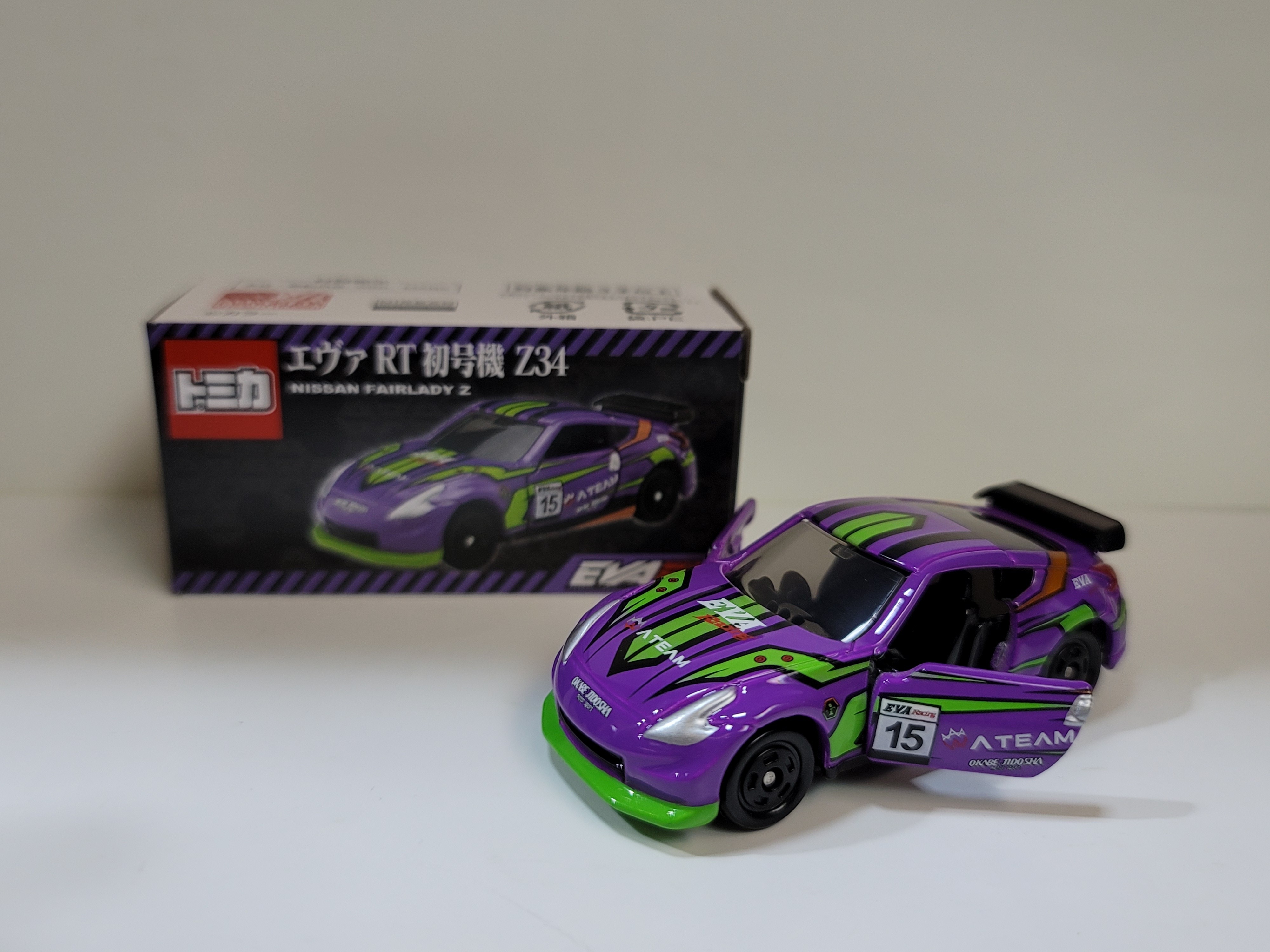 日版Tomica EVA RT 初號機Nissan Fairlady Z34 日本限定品