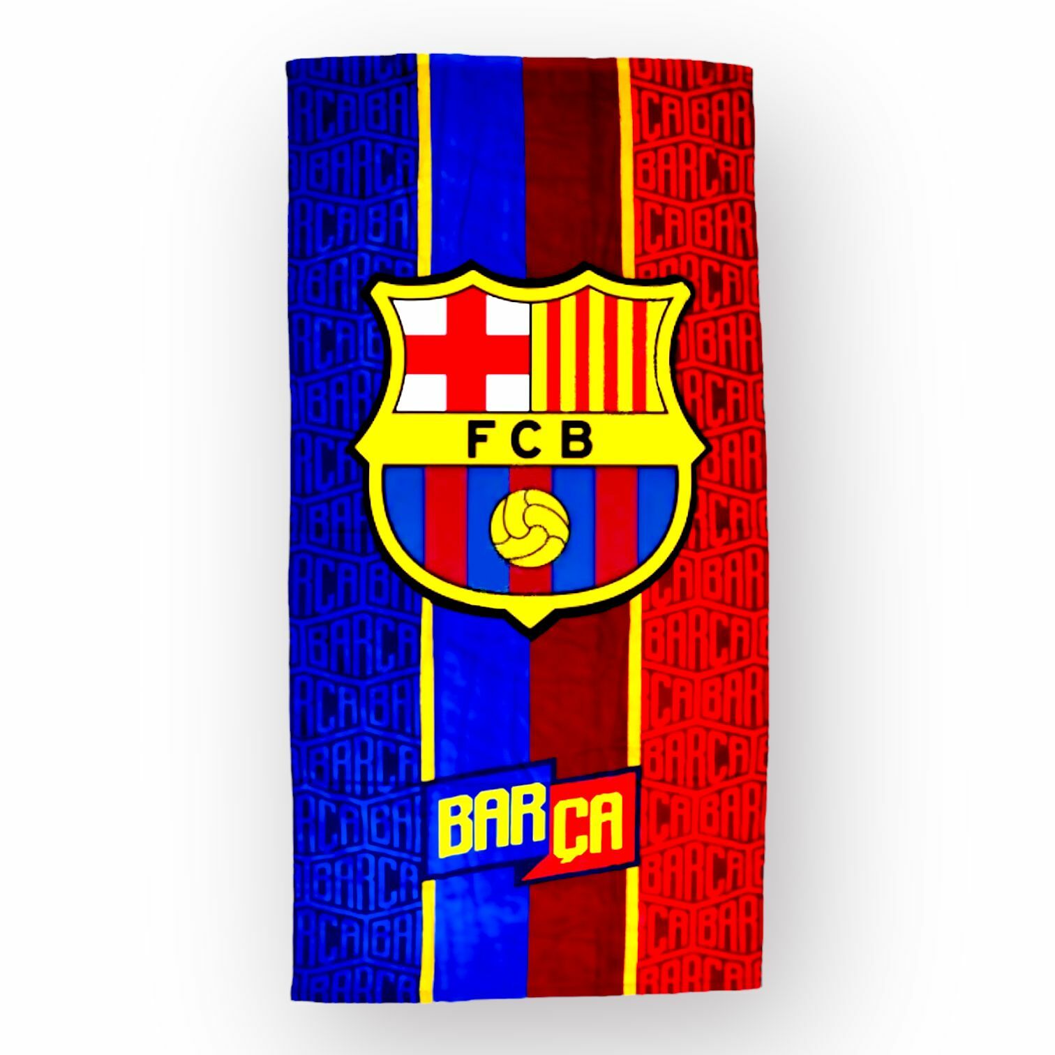 巴塞隆拿會徽球迷毛巾