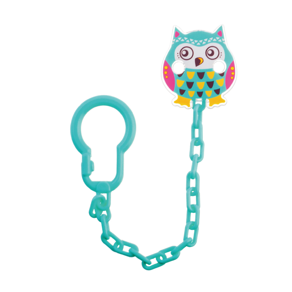 【FARLIN】貓頭鷹奶嘴鍊夾