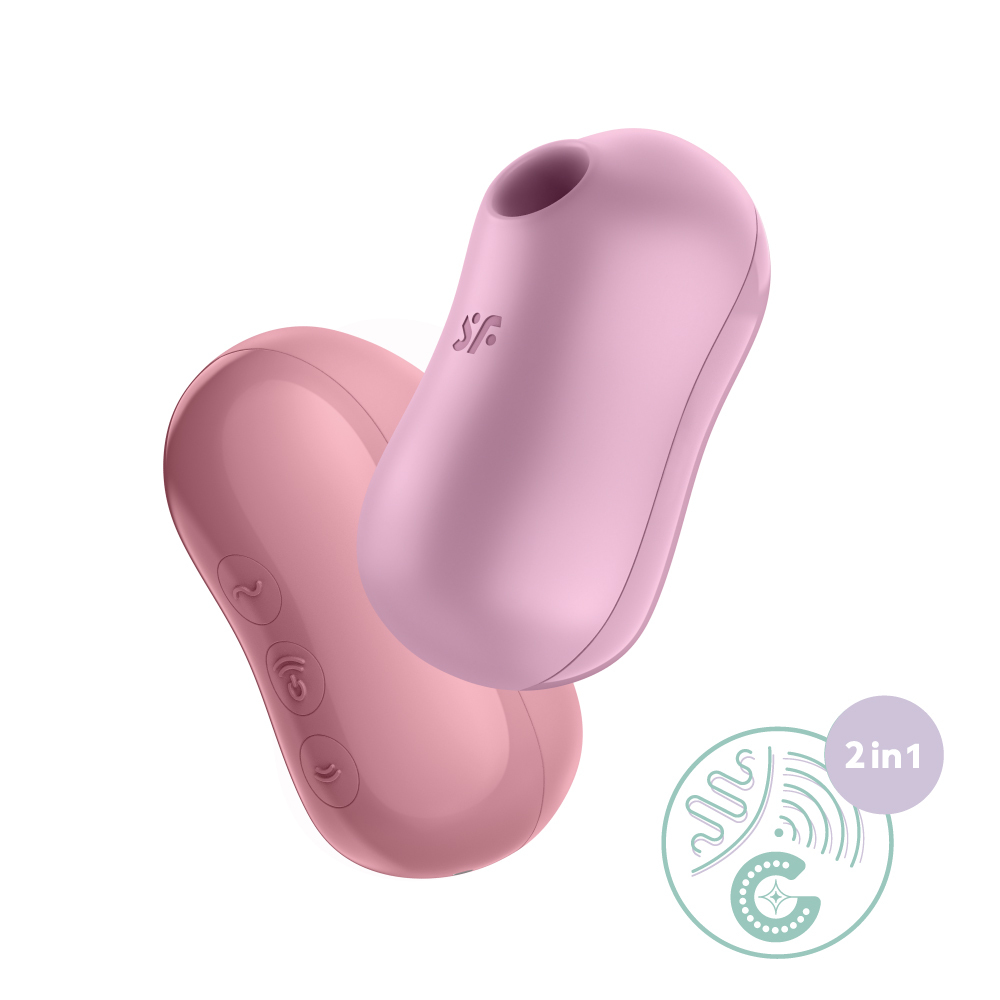 Satisfyer Cotton Candy Air Pulse Vibrator Lilac